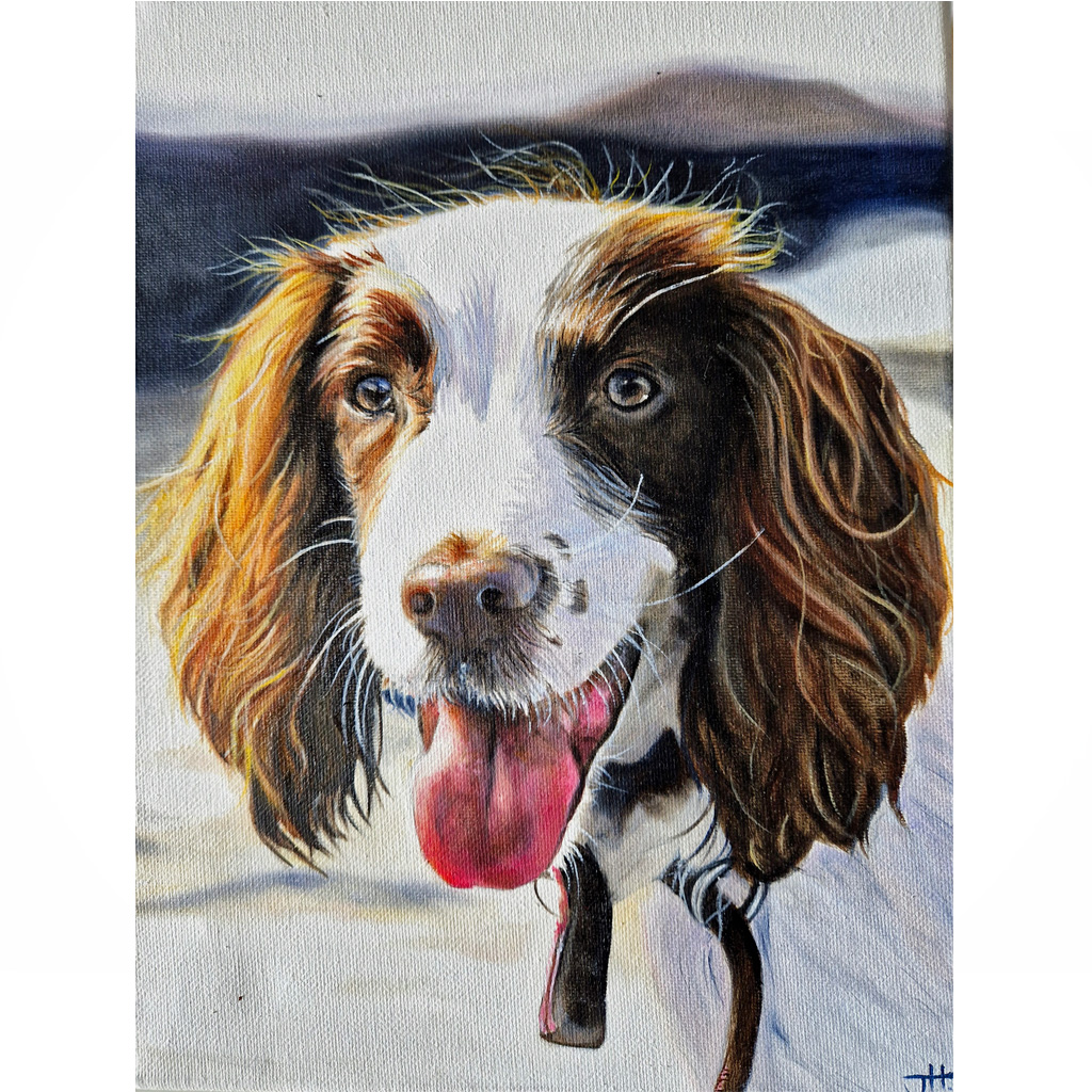 jess harris artwork, people and pet portraits, bournemouth