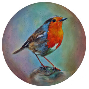 robin painting bournemouth, jess harris artwork