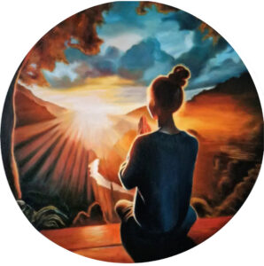 jess harris artwork, prayer, portrait art