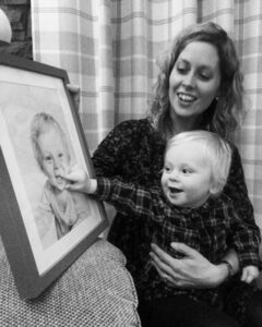 contact me for a custom portrait, jess harris artwork
