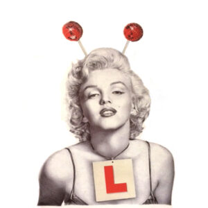 marilyn monroe biro drawing by jess harris artwork